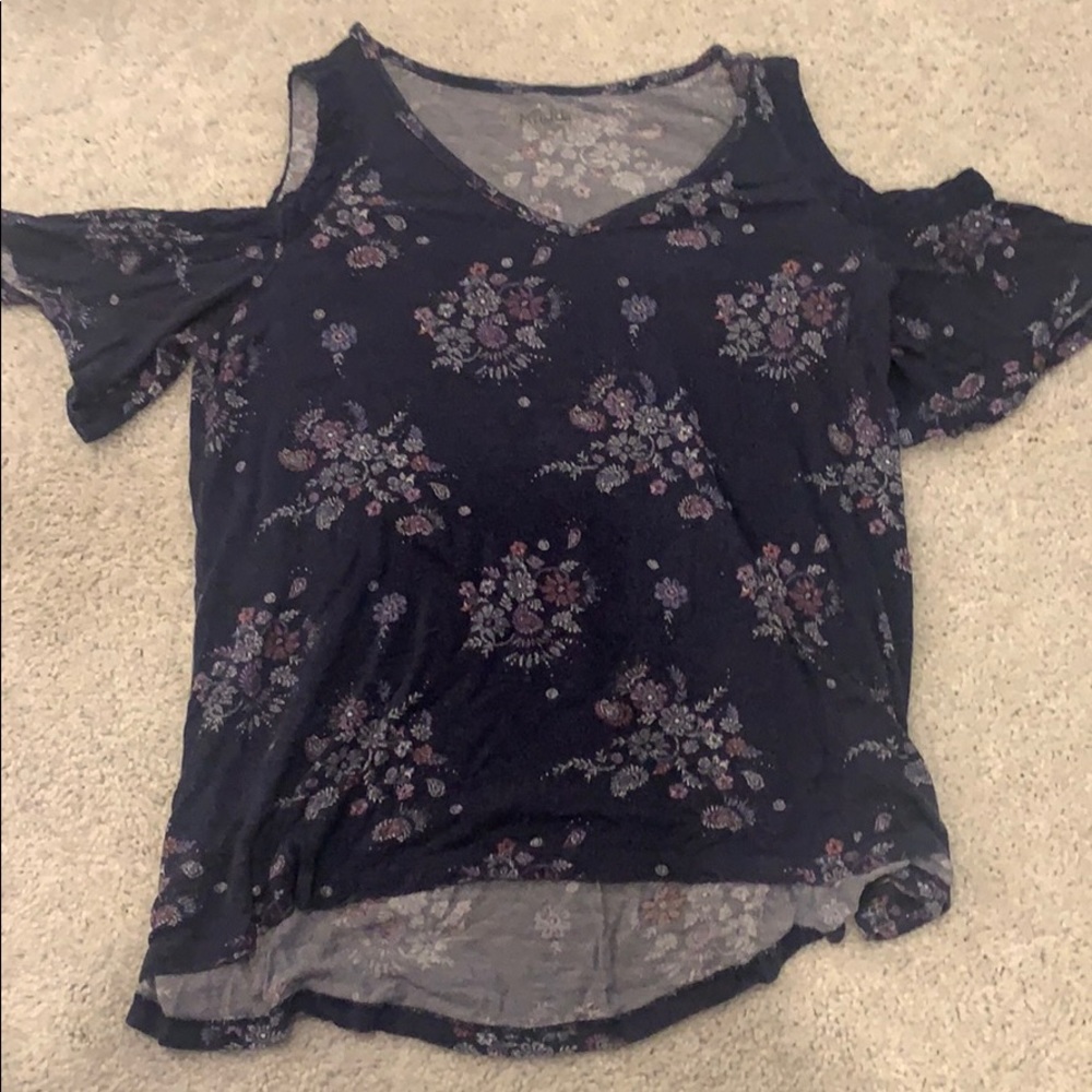 Mudd off the shoulder tee